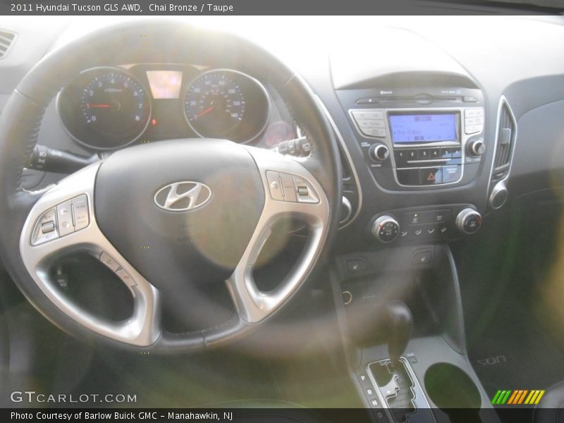 Chai Bronze / Taupe 2011 Hyundai Tucson GLS AWD