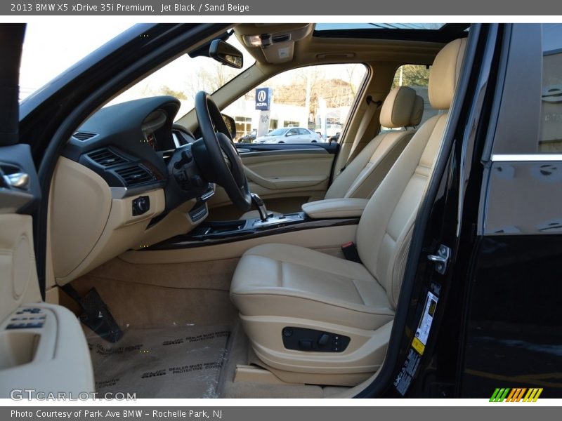 Jet Black / Sand Beige 2013 BMW X5 xDrive 35i Premium