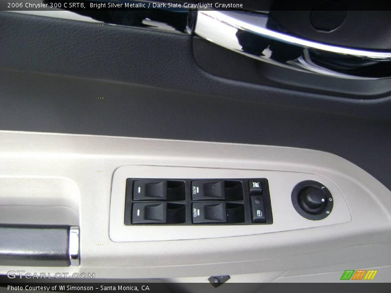 Bright Silver Metallic / Dark Slate Gray/Light Graystone 2006 Chrysler 300 C SRT8