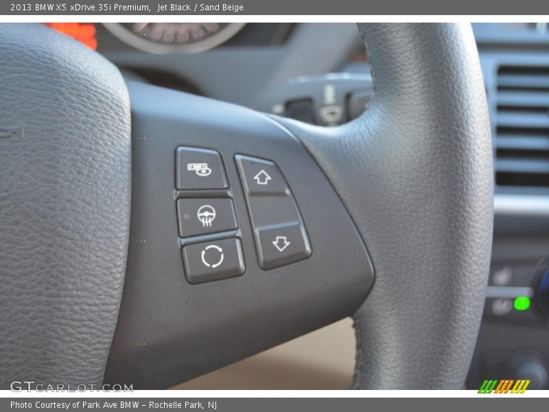 Jet Black / Sand Beige 2013 BMW X5 xDrive 35i Premium