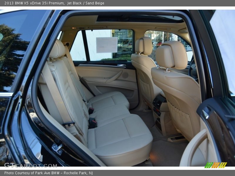 Jet Black / Sand Beige 2013 BMW X5 xDrive 35i Premium
