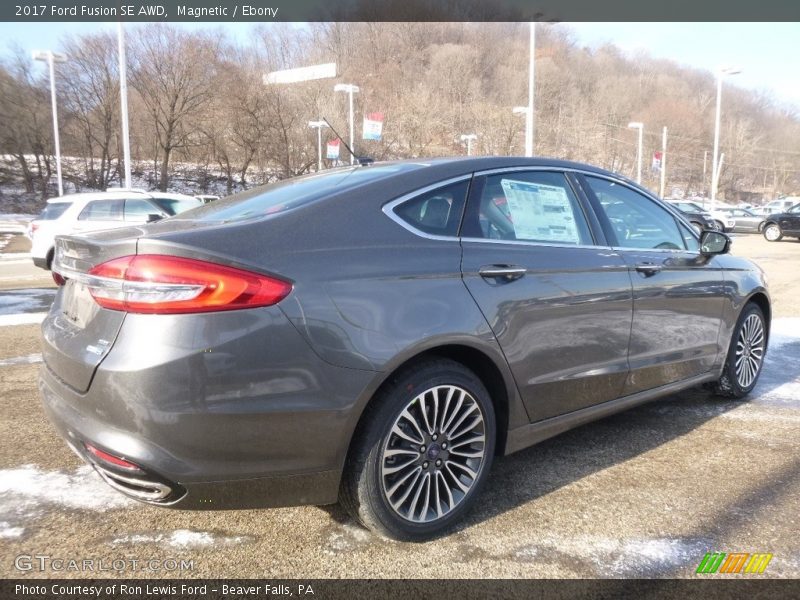 Magnetic / Ebony 2017 Ford Fusion SE AWD
