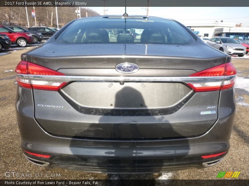 Magnetic / Ebony 2017 Ford Fusion SE AWD