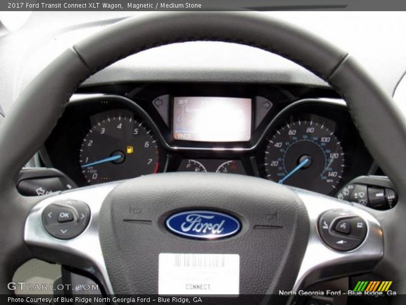 Magnetic / Medium Stone 2017 Ford Transit Connect XLT Wagon