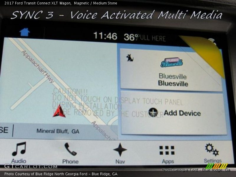 Magnetic / Medium Stone 2017 Ford Transit Connect XLT Wagon