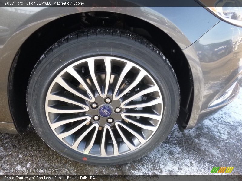 Magnetic / Ebony 2017 Ford Fusion SE AWD
