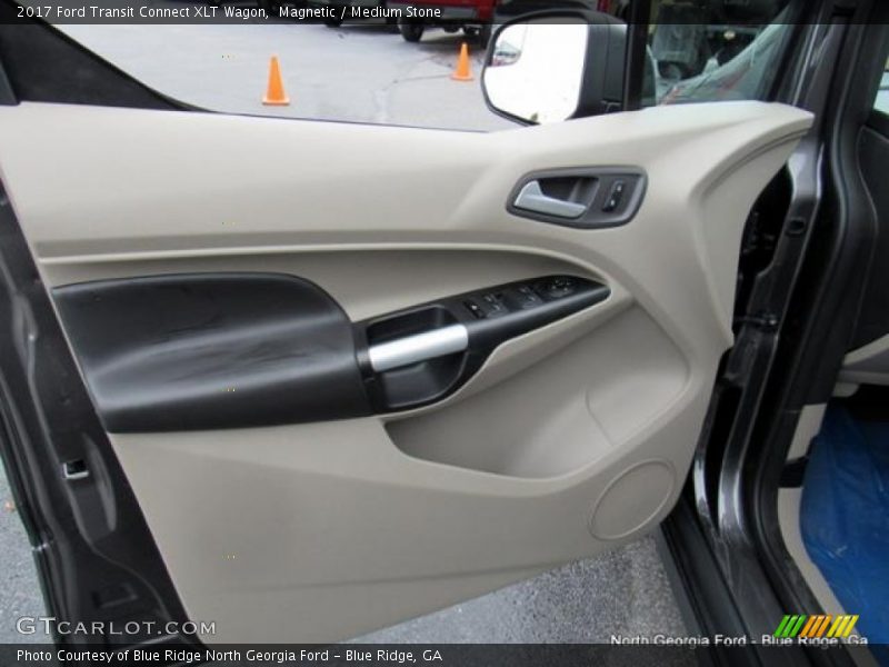 Magnetic / Medium Stone 2017 Ford Transit Connect XLT Wagon