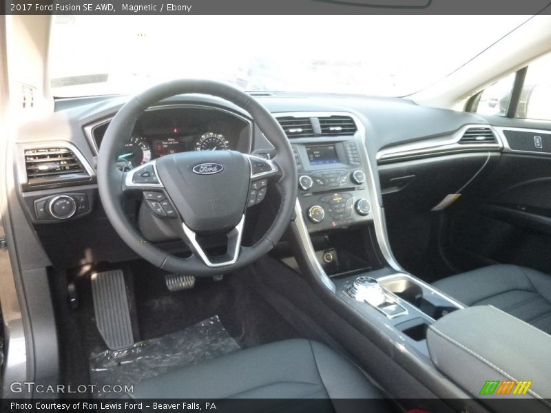 Magnetic / Ebony 2017 Ford Fusion SE AWD