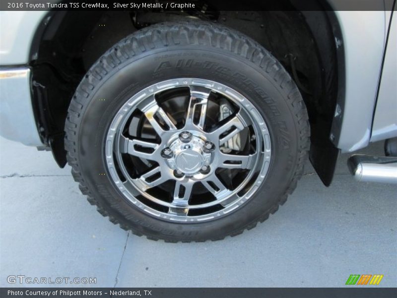Silver Sky Metallic / Graphite 2016 Toyota Tundra TSS CrewMax