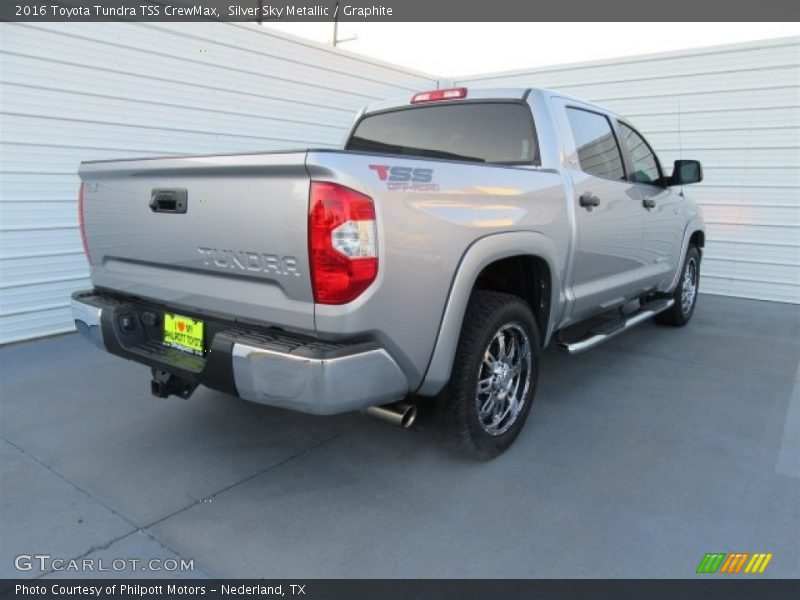 Silver Sky Metallic / Graphite 2016 Toyota Tundra TSS CrewMax