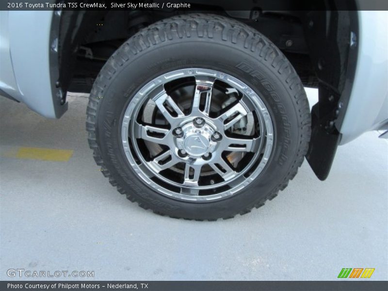 Silver Sky Metallic / Graphite 2016 Toyota Tundra TSS CrewMax