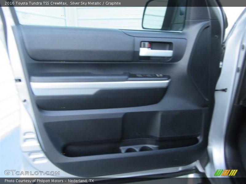 Silver Sky Metallic / Graphite 2016 Toyota Tundra TSS CrewMax