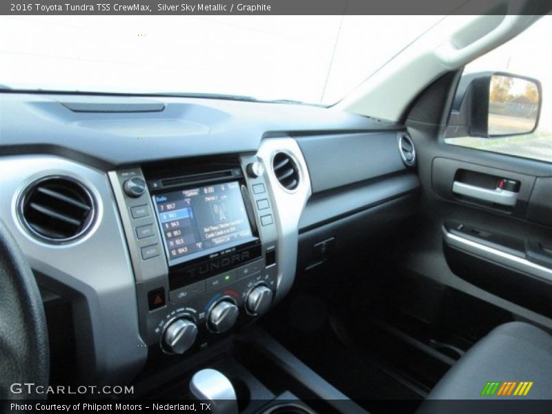 Silver Sky Metallic / Graphite 2016 Toyota Tundra TSS CrewMax