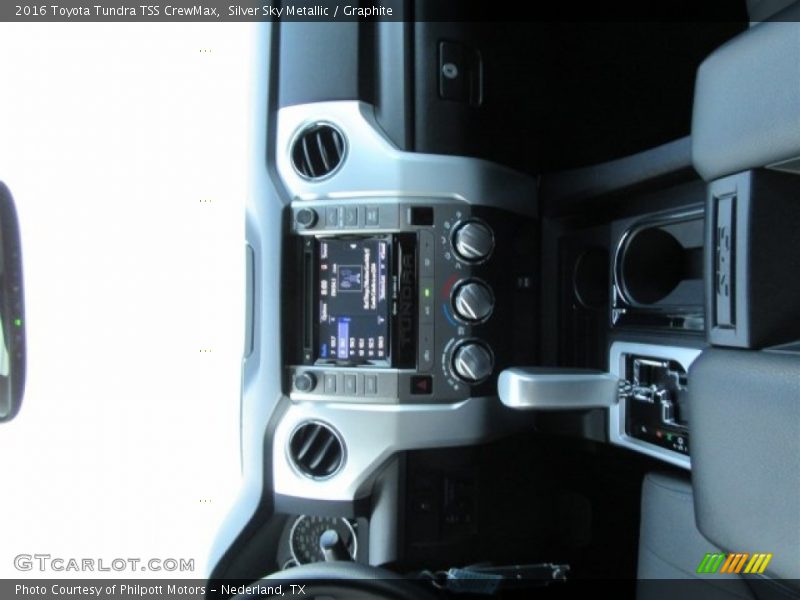 Silver Sky Metallic / Graphite 2016 Toyota Tundra TSS CrewMax
