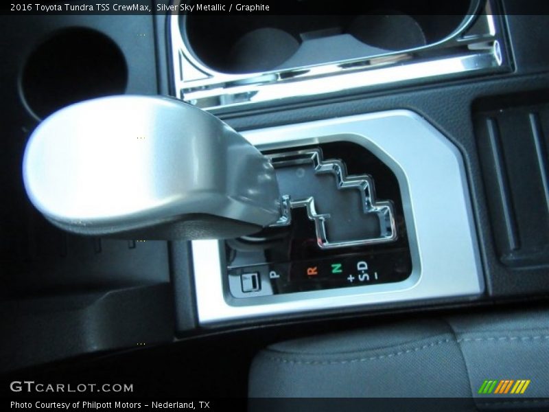 Silver Sky Metallic / Graphite 2016 Toyota Tundra TSS CrewMax