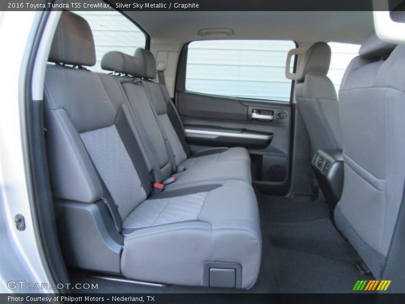 Silver Sky Metallic / Graphite 2016 Toyota Tundra TSS CrewMax