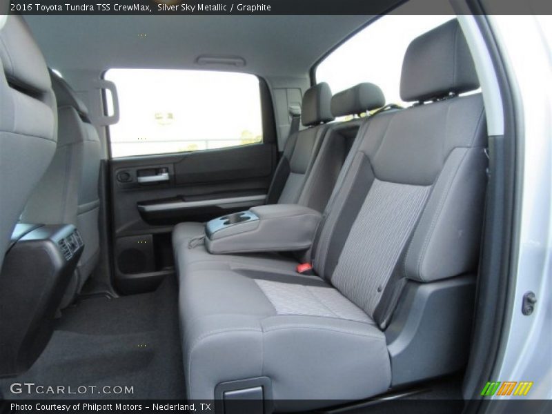 Silver Sky Metallic / Graphite 2016 Toyota Tundra TSS CrewMax