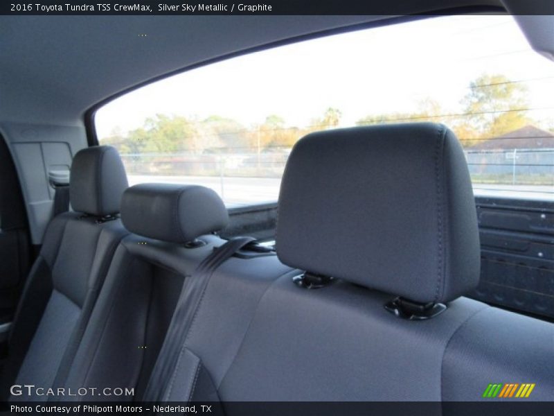 Silver Sky Metallic / Graphite 2016 Toyota Tundra TSS CrewMax