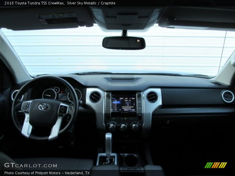 Silver Sky Metallic / Graphite 2016 Toyota Tundra TSS CrewMax
