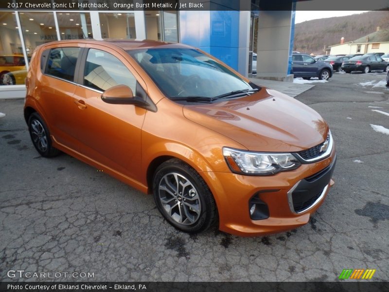  2017 Sonic LT Hatchback Orange Burst Metallic