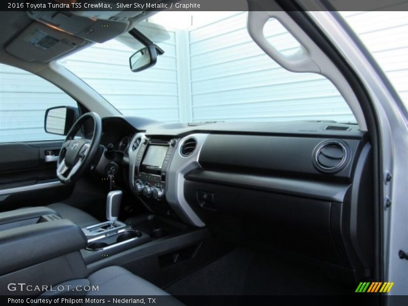 Silver Sky Metallic / Graphite 2016 Toyota Tundra TSS CrewMax