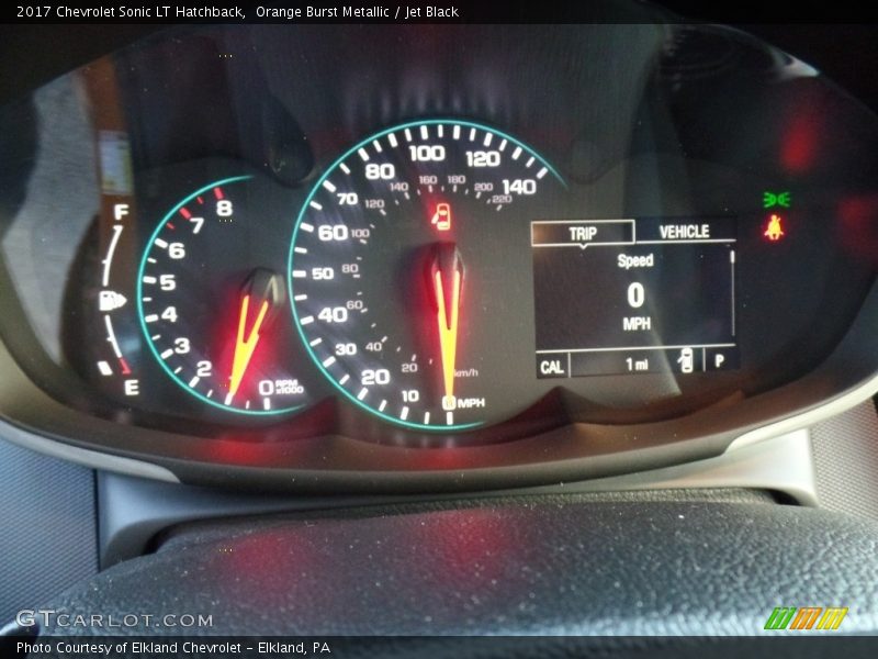  2017 Sonic LT Hatchback LT Hatchback Gauges