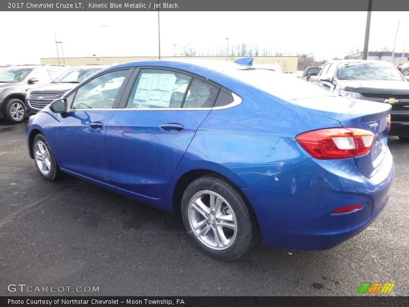 Kinetic Blue Metallic / Jet Black 2017 Chevrolet Cruze LT