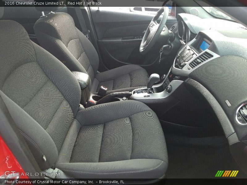 Red Hot / Jet Black 2016 Chevrolet Cruze Limited LT