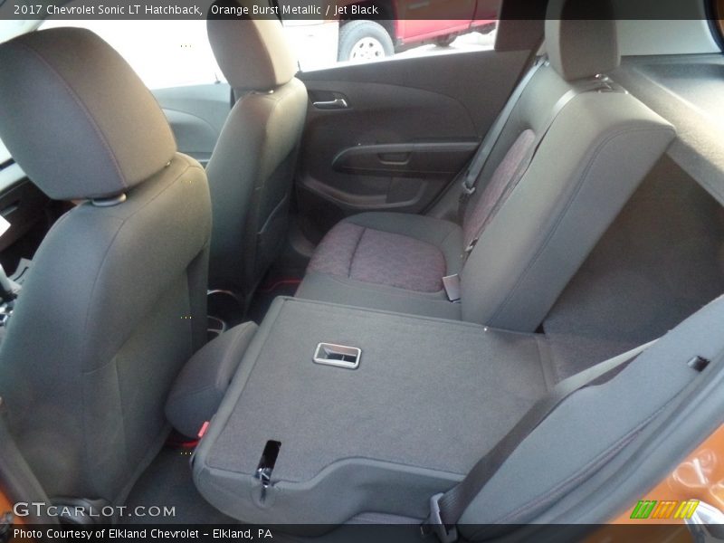 Orange Burst Metallic / Jet Black 2017 Chevrolet Sonic LT Hatchback