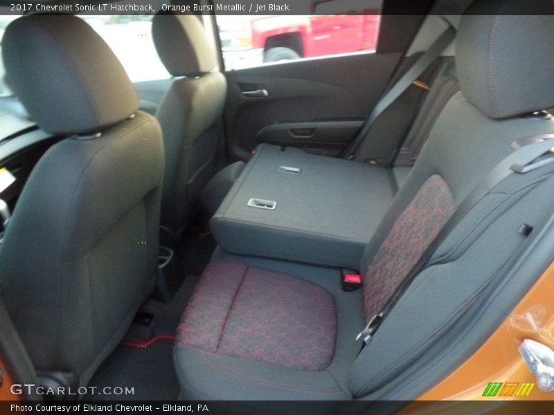 Orange Burst Metallic / Jet Black 2017 Chevrolet Sonic LT Hatchback