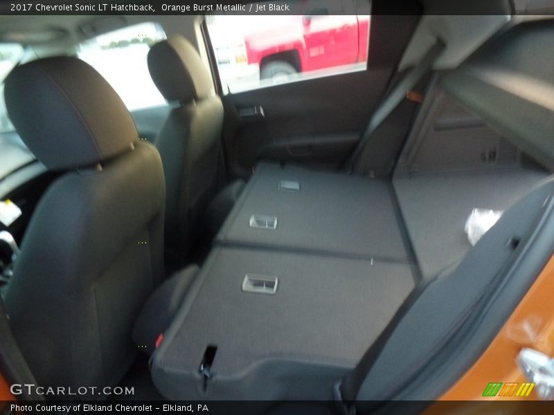 Orange Burst Metallic / Jet Black 2017 Chevrolet Sonic LT Hatchback