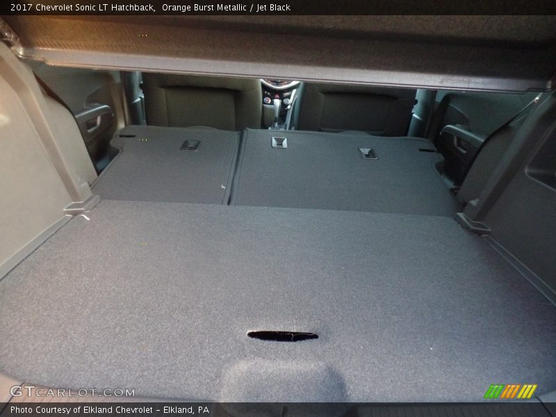 Orange Burst Metallic / Jet Black 2017 Chevrolet Sonic LT Hatchback