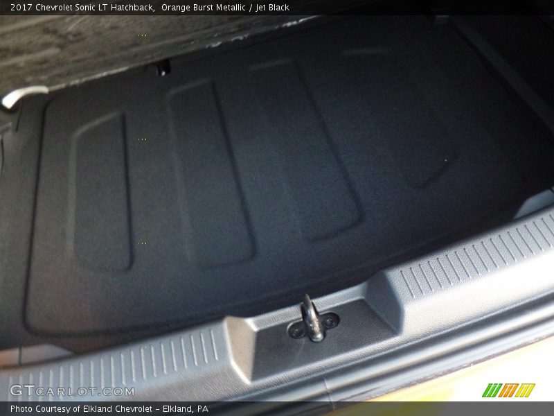 Orange Burst Metallic / Jet Black 2017 Chevrolet Sonic LT Hatchback