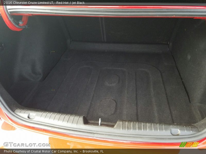 Red Hot / Jet Black 2016 Chevrolet Cruze Limited LT