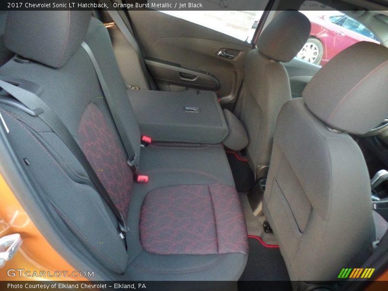 Rear Seat of 2017 Sonic LT Hatchback