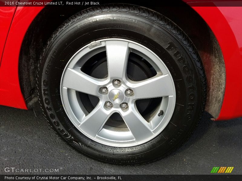 Red Hot / Jet Black 2016 Chevrolet Cruze Limited LT
