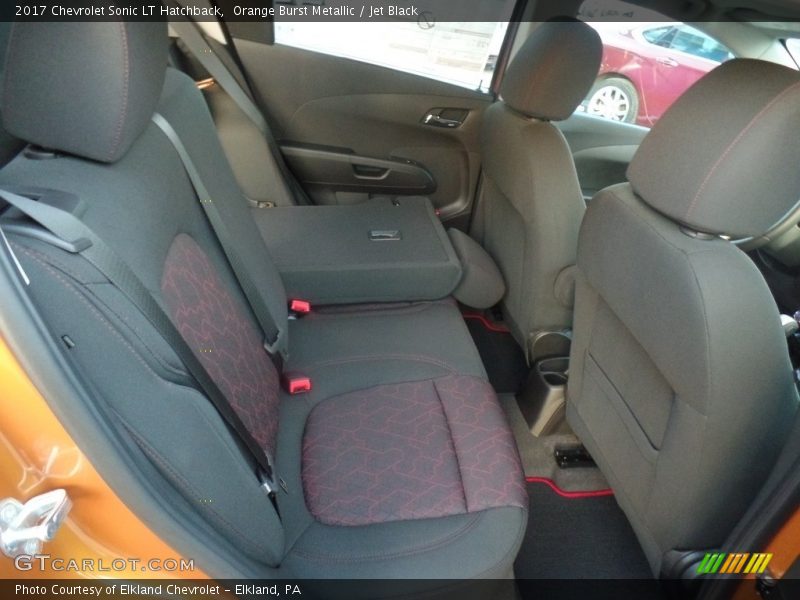 Orange Burst Metallic / Jet Black 2017 Chevrolet Sonic LT Hatchback