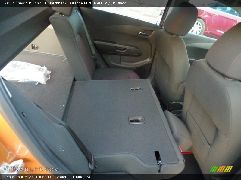 Orange Burst Metallic / Jet Black 2017 Chevrolet Sonic LT Hatchback