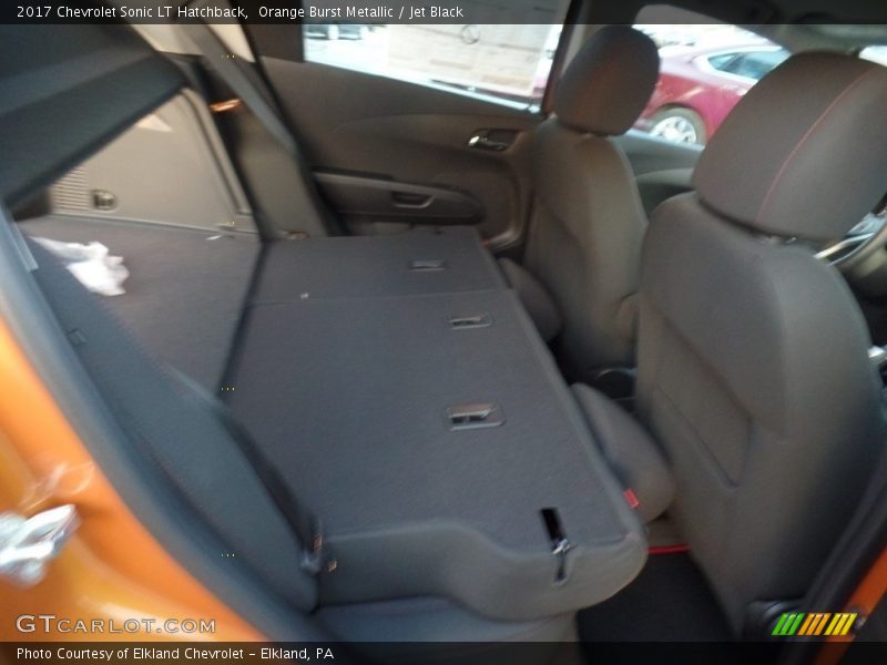 Orange Burst Metallic / Jet Black 2017 Chevrolet Sonic LT Hatchback