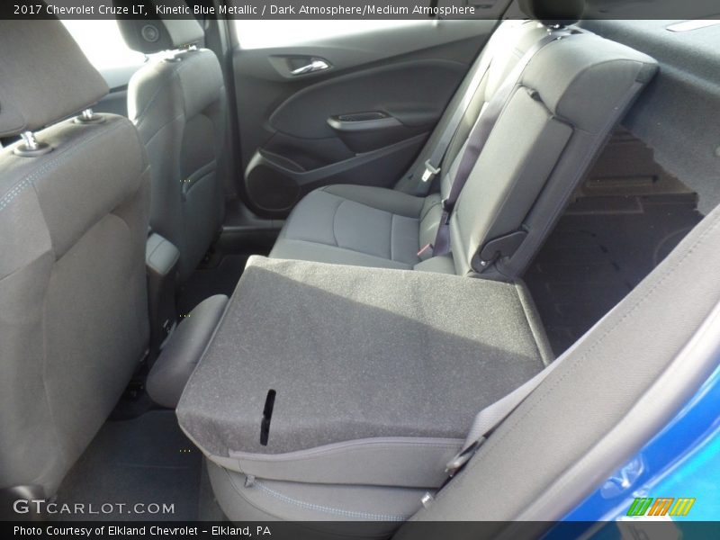 Kinetic Blue Metallic / Dark Atmosphere/Medium Atmosphere 2017 Chevrolet Cruze LT