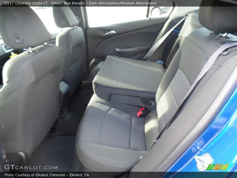 Kinetic Blue Metallic / Dark Atmosphere/Medium Atmosphere 2017 Chevrolet Cruze LT