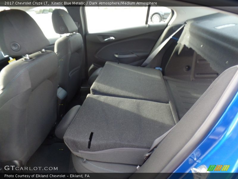 Kinetic Blue Metallic / Dark Atmosphere/Medium Atmosphere 2017 Chevrolet Cruze LT