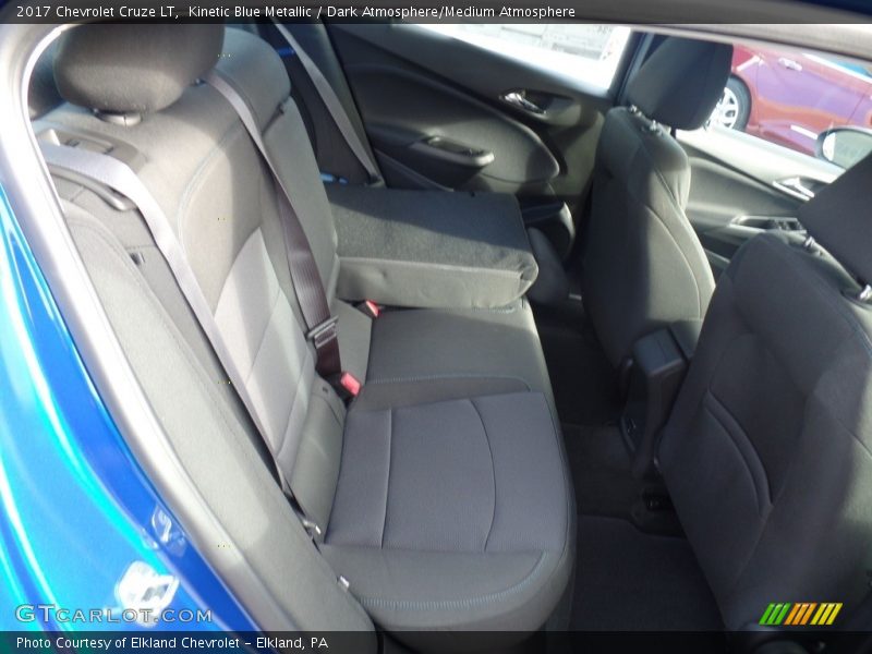 Kinetic Blue Metallic / Dark Atmosphere/Medium Atmosphere 2017 Chevrolet Cruze LT