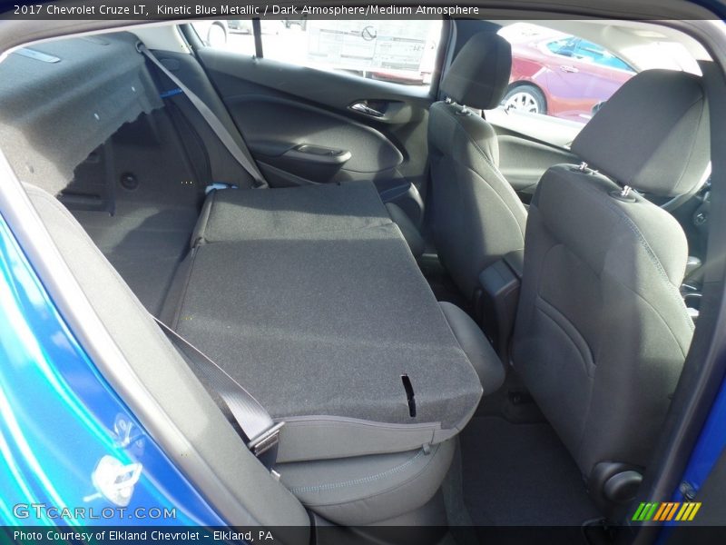 Kinetic Blue Metallic / Dark Atmosphere/Medium Atmosphere 2017 Chevrolet Cruze LT