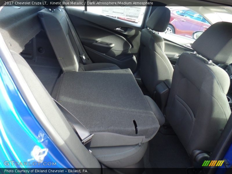 Kinetic Blue Metallic / Dark Atmosphere/Medium Atmosphere 2017 Chevrolet Cruze LT