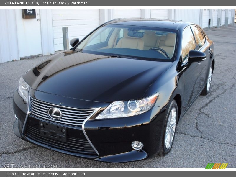 Obsidian Black / Parchment 2014 Lexus ES 350