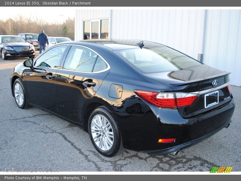 Obsidian Black / Parchment 2014 Lexus ES 350