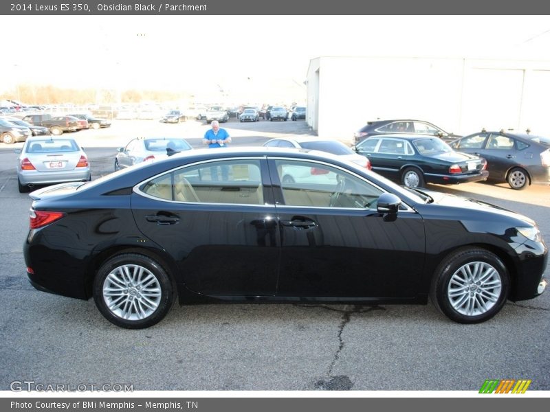 Obsidian Black / Parchment 2014 Lexus ES 350