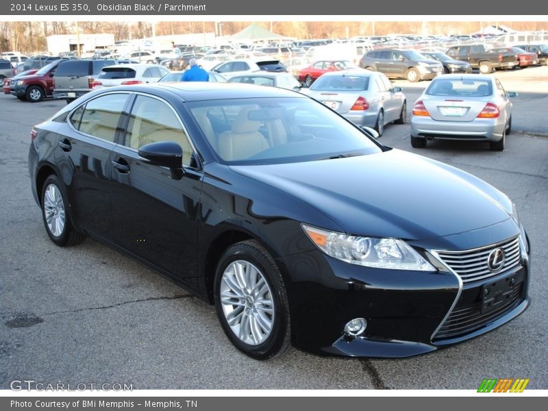 Obsidian Black / Parchment 2014 Lexus ES 350