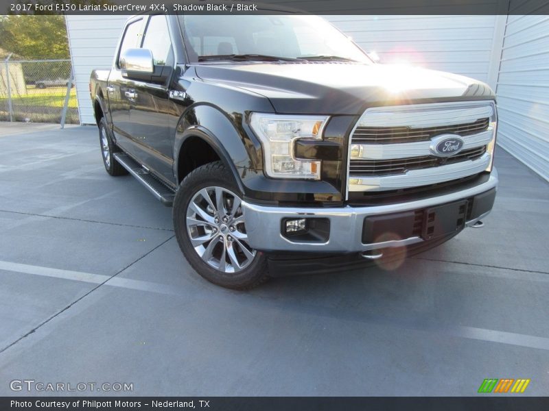 Shadow Black / Black 2017 Ford F150 Lariat SuperCrew 4X4